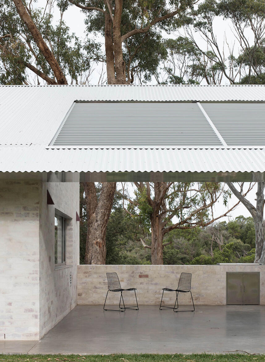 Cape Schanck house - COVID era site supervision for CHROFI architects House - coastal Victoria