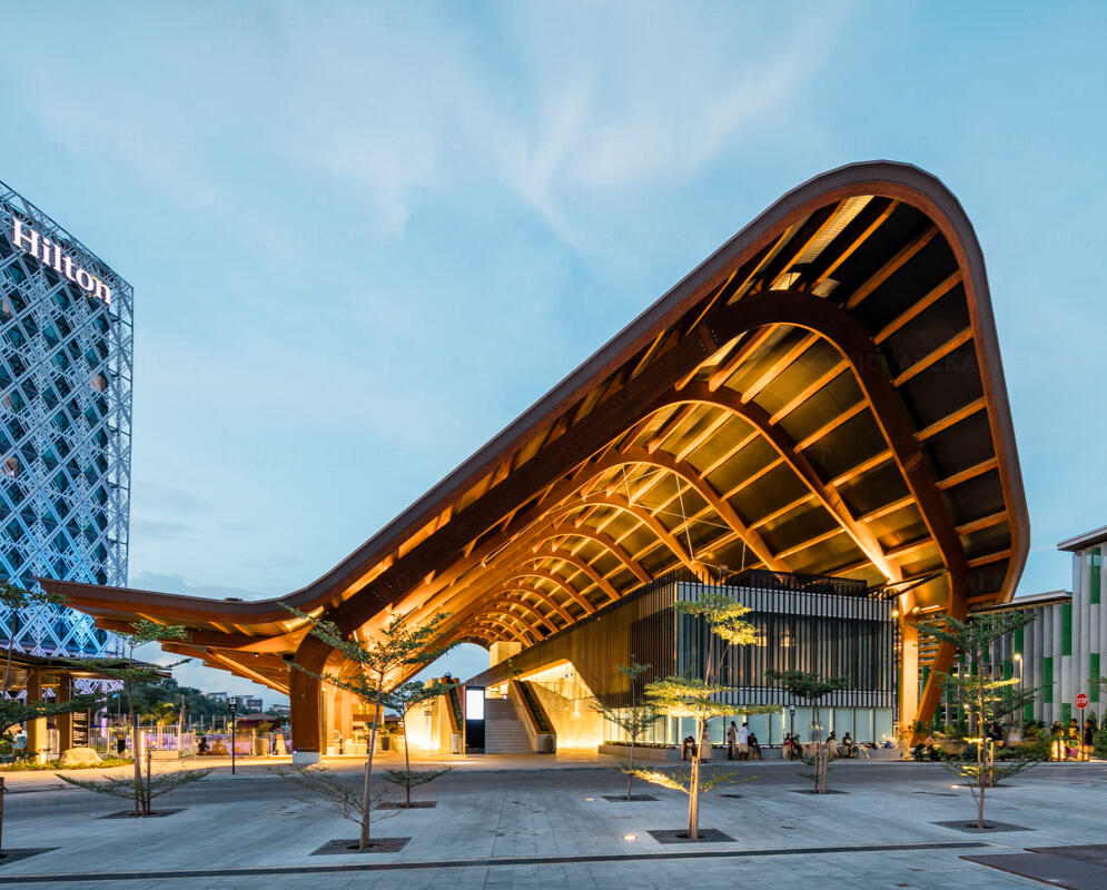 Convention Centre in Port Moresby with Grimshaw Convention Centre in Port Moresby with Grimshaw